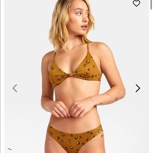 RVCA Chitah Crossback bikini top